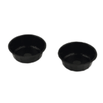 Caissette en PS Noir