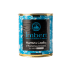 Marrons confits au sirop brisures