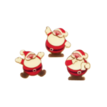 Assortiment Pères Noël en chocolat blanc