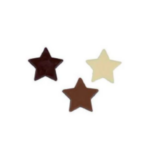 Assortiment en chocolat noir, lait et blanc