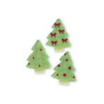 Assortiment Sapins verts en chocolat blanc