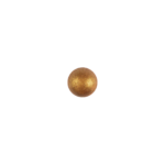Boules or cristallisées en chocolat blanc